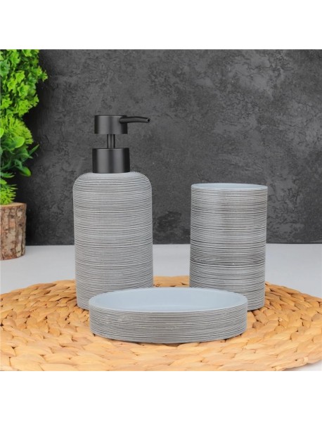 Mien Polyresın Sıvı Sabunluk Seti 3lü CN-56793